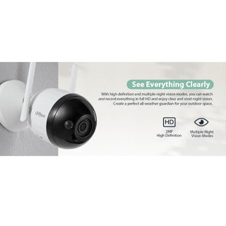 DAHUA │ DH-F2C-LED │ DH-F4C-LED │2MP & 4MP (3.6mm) Full Color Network CCTV surveillance Camera